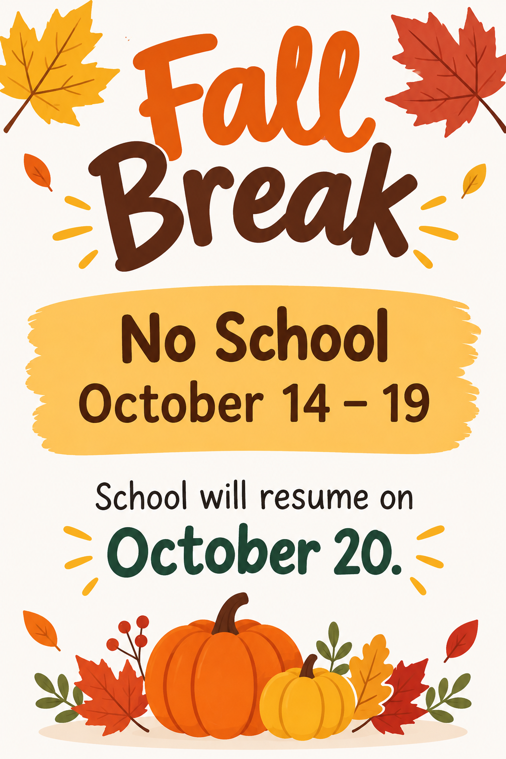 Fall Break
